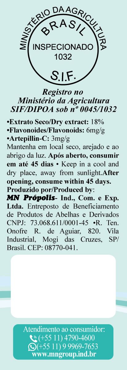 Alcohol-Free Green Propolis Extract 18% - Inner Defense, Outer Care
