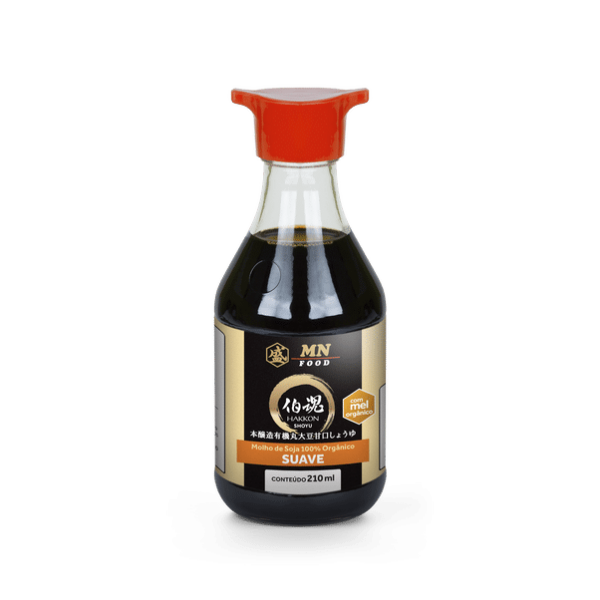 Mild Organic Shoyu Sauce 210ml - with Organic Honey