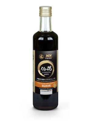 Mild Organic Shoyu Sauce 500ml - with Organic Honey