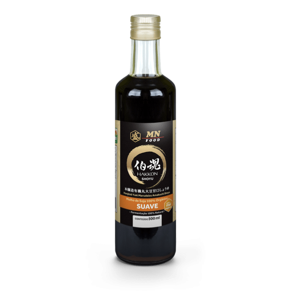 Mild Organic Shoyu Sauce 500ml - with Organic Honey