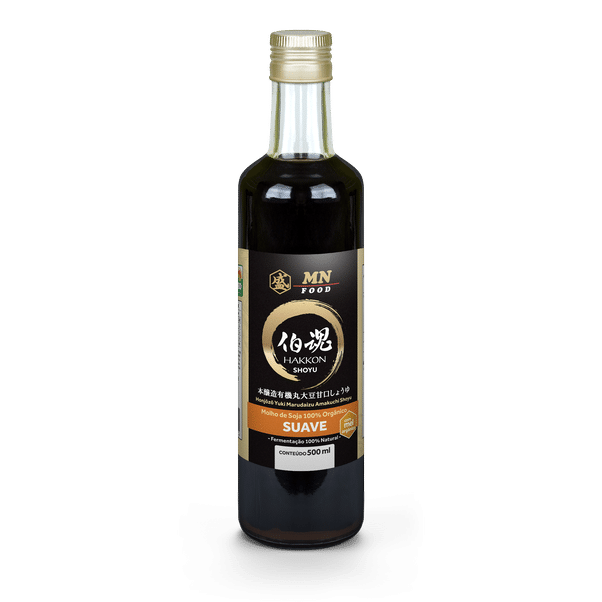 Mild Organic Shoyu Sauce 500ml - with Organic Honey