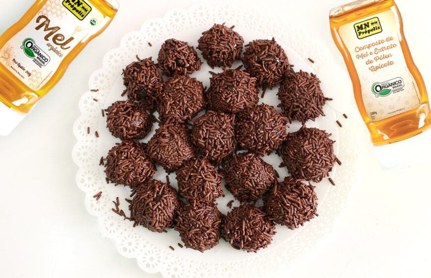 brigadeiro de mel - receita de brigadeiro de mel - receita de brigadeiro - brigadeiro saudável