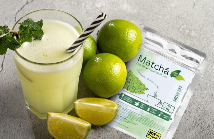 limonada - limonada com matchá - receita de limonada com matchá