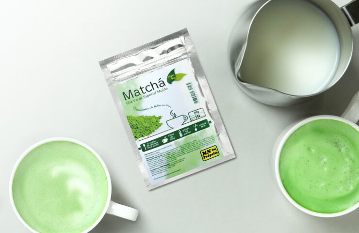 como fazer matchá latte - matchá latte - matchá
