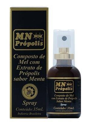 Spray 'S' - Compound of Honey and Green Propolis Extract Mint-flavored - Potency and Sweetness combined.