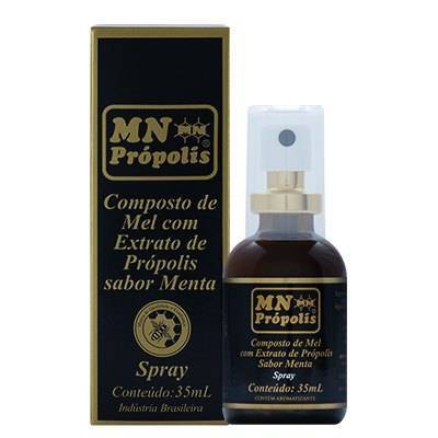 Spray 'S' - Compound of Honey and Green Propolis Extract Mint-flavored - Potency and Sweetness combined.