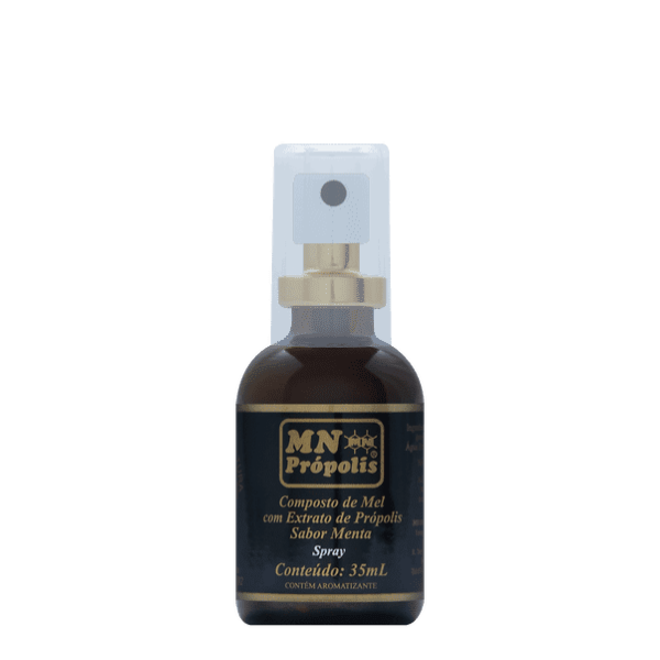 Spray 'S' - Compound of Honey and Green Propolis Extract Mint-flavored - Potency and Sweetness combined.