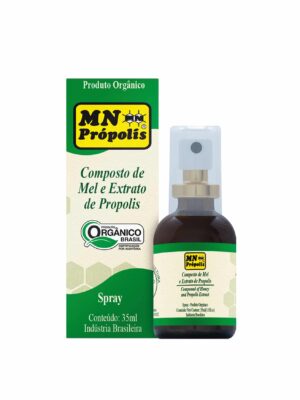 Organic Spray 'S' - Compound of Honey and Green Propolis Extract Mint-flavored - The True Power and Intensity of Nature