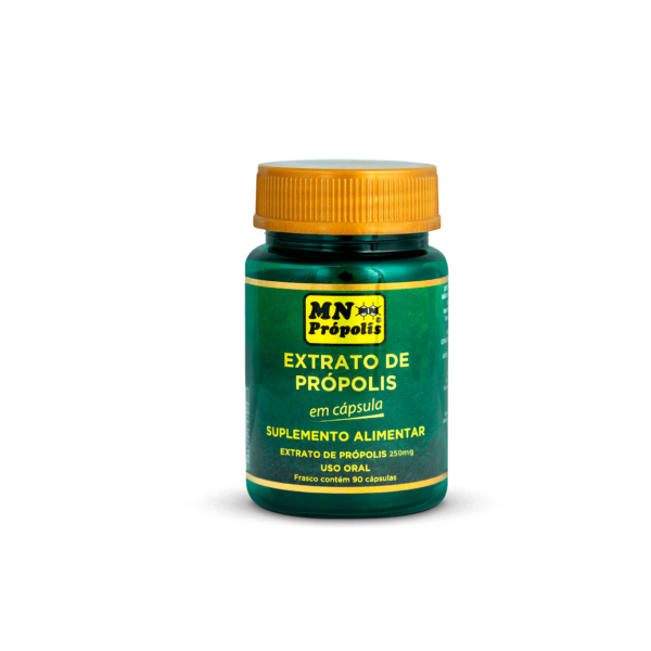 Green Propolis Extract in Capsules 250mg - Practical Daily-Dosage of Immunity