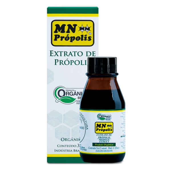 Organic Green Propolis Extract 15% - Internationally Certified