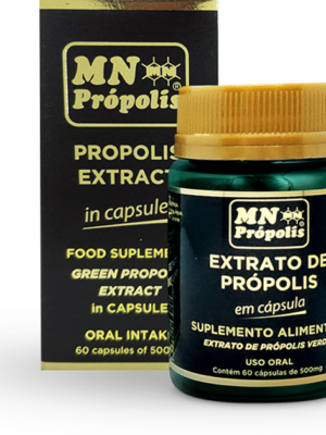 Green Propolis Extract in Capsules 500mg - Extra Strenght Propolis
