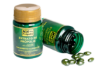 Green Propolis Extract in Capsules 250mg - Practical Daily-Dosage of Immunity